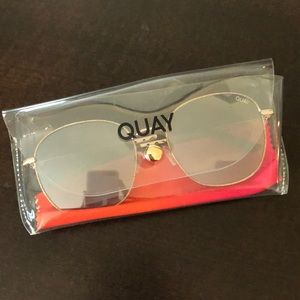 Quay Australia Jezabell 58 mm Glitter Sunglasses